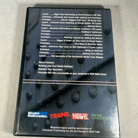 Dream Plan Build Video Series Layouts Modeling Tips & Prototype Railroads DVD - Picture 2 of 3